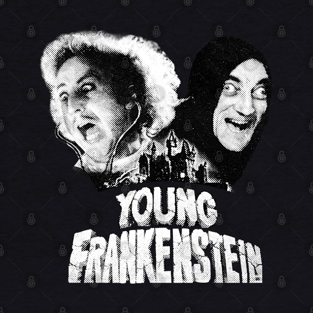 Young Frankenstein Halftone by Resdis Materials